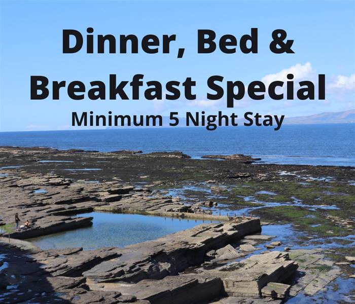  Dinner, Bed & Breakfast Special Allingham Arms Hotel €385pps