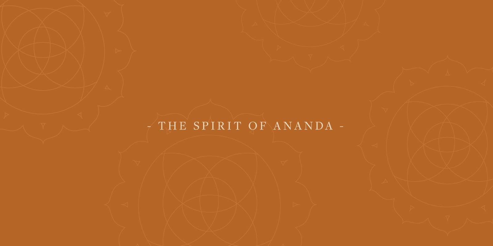 Ananda spirit header