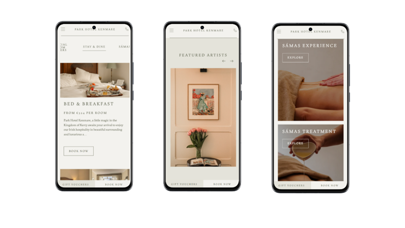 Mobile Optimised Experience