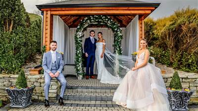 Perfect garden wedding in Donegal, Ireland - Ballyliffin Lodge