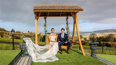 Garden Party Wedding in Donegal - Ballyliffin Hotel Gardens