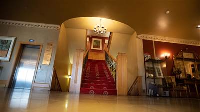 Hotel Staircase - Ballyliffin Lodge Hotel & Spa in Ireland