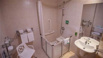 Hotels with Disabled ensuite in Ireland - Hotel Bathroom