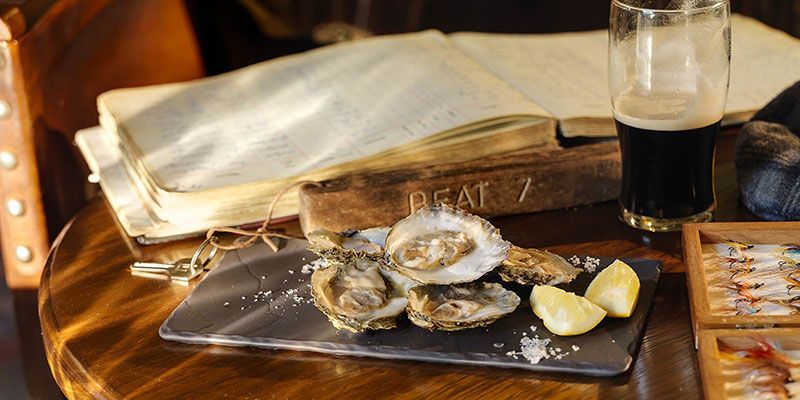 Oysters in the Fishermans Pub