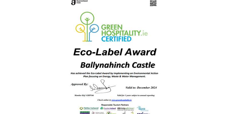 Eco Label award 16 9 ratio
