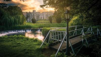 Bellingham Castle Garden, Castle Accommodation