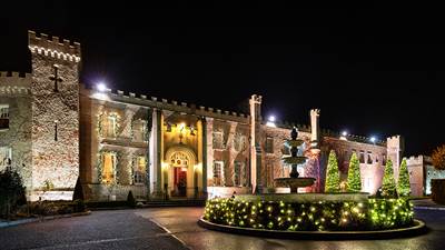 Fancy Christmas in Irish Castle