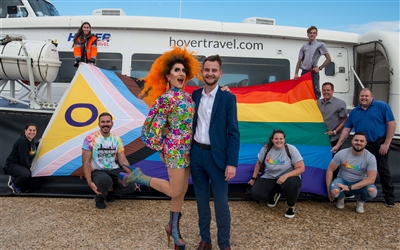 2022 Hovertravel and Portsmouth Pride