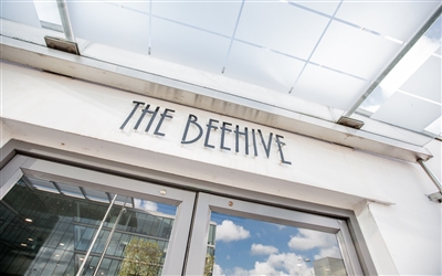 Beehive entrance at Gatwick