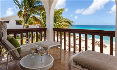 Beach Front Balcony, Best Anguilla Hotels