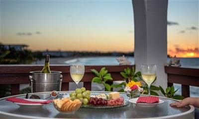 Anguilla Best Resorts, Sunset from your balcony