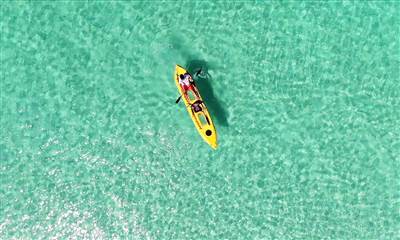 Activities in Anguilla, Kayaks on Meads Bay