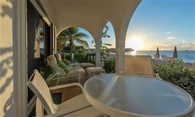 Anguilla Accommodation with Beach Front Balcony