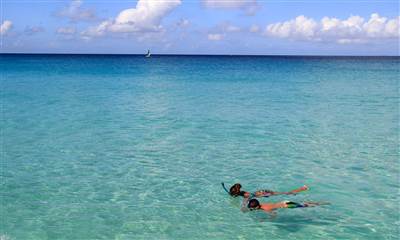 Snorkeling on Meads Bay Anguilla
