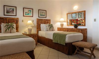 Twin Bedroom at Carimar Resort Villas in Anguilla, Caribbean