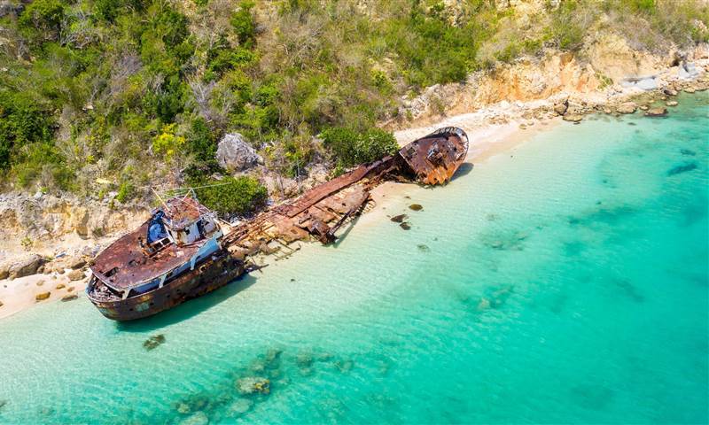 Anguilla Experiences Excursion Shipwreck