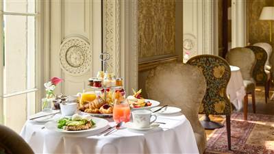Carton House Breakfast, Luxury 5 star hotel in Kildare