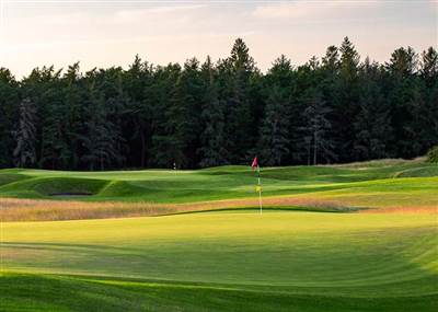 Montgomerie 11 and 12 flags
