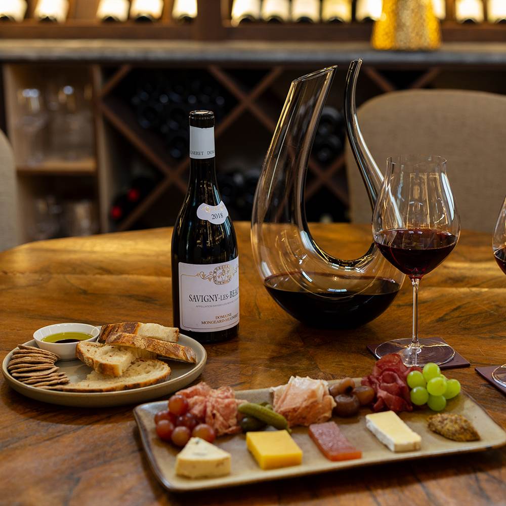 Wine tasting and charcuterie