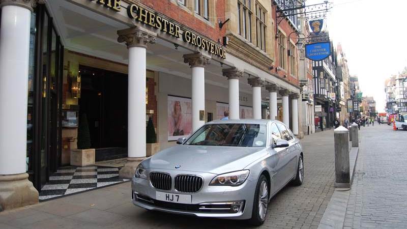 The Chester Grosvenor Chauffeur Service Provides this BMW