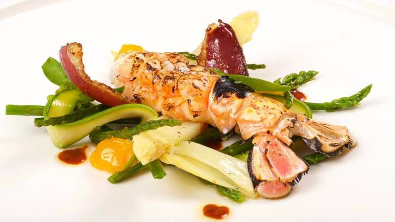 Simon Radley Fish Salad Dish
