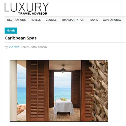 Caribbean Spas   Luxury Travel Advisor