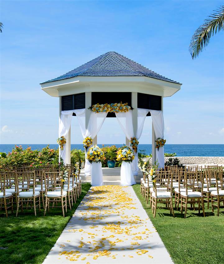 wedding setting