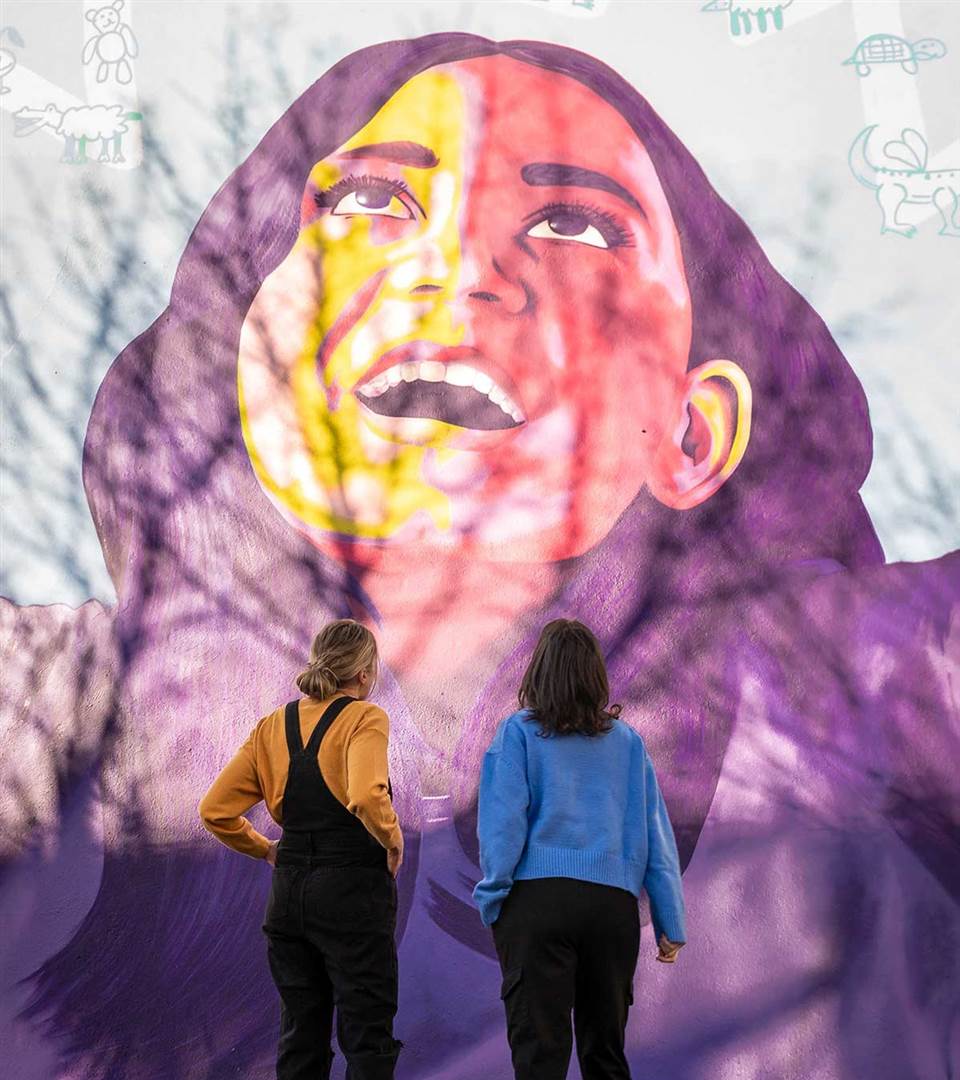 Street art Mural Galway City
