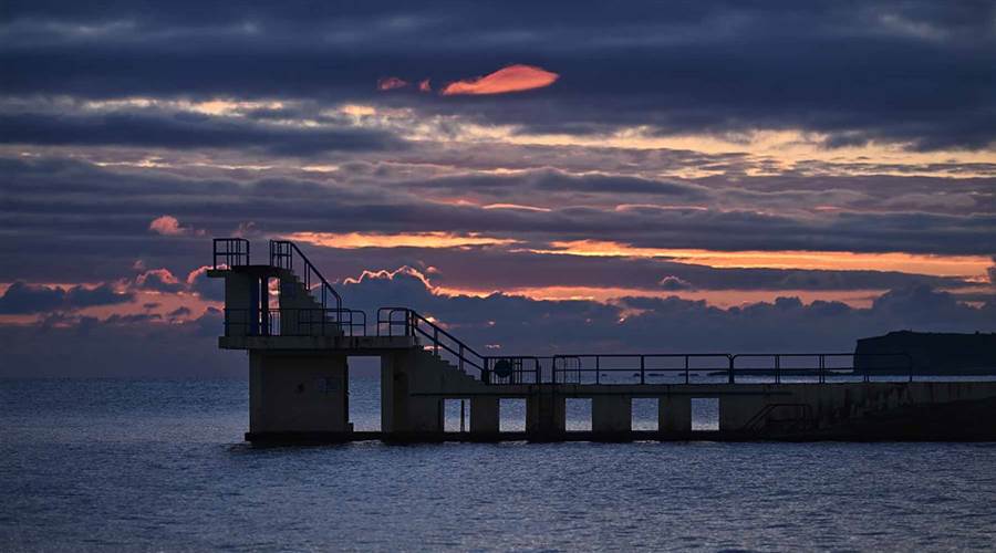 Blackrock Diving Tower Salthill - Night