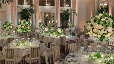 Wedding in Palm Court