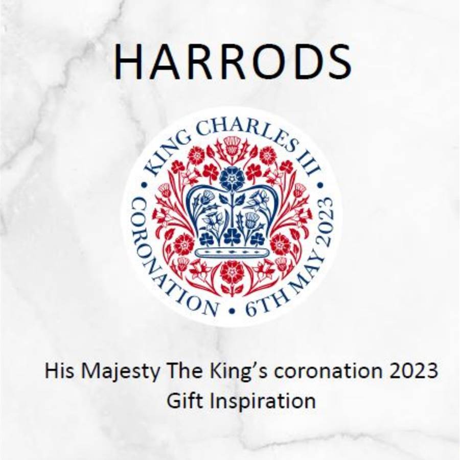 Harrods Corporate Service unveils Coronation Collection