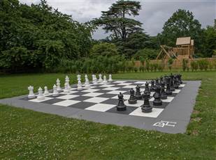 Giant Outdoor Chess in Essex - Giant Chess Set in Garden