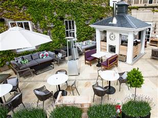 Terrace Restaurant in Hertfordshire - Outdoor Restaurant