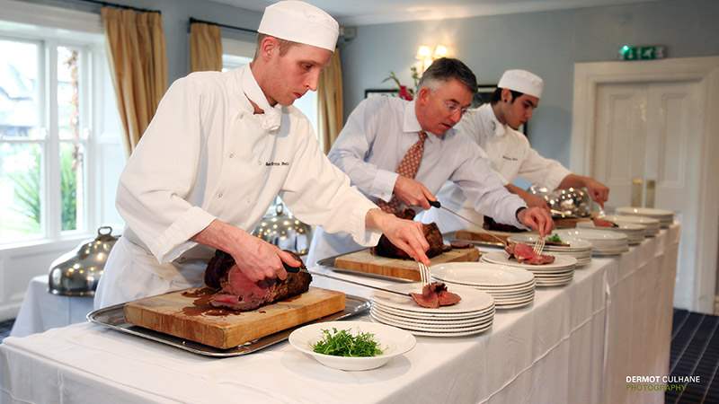 Carving the Beef - Hotel Restaurant in Limerick