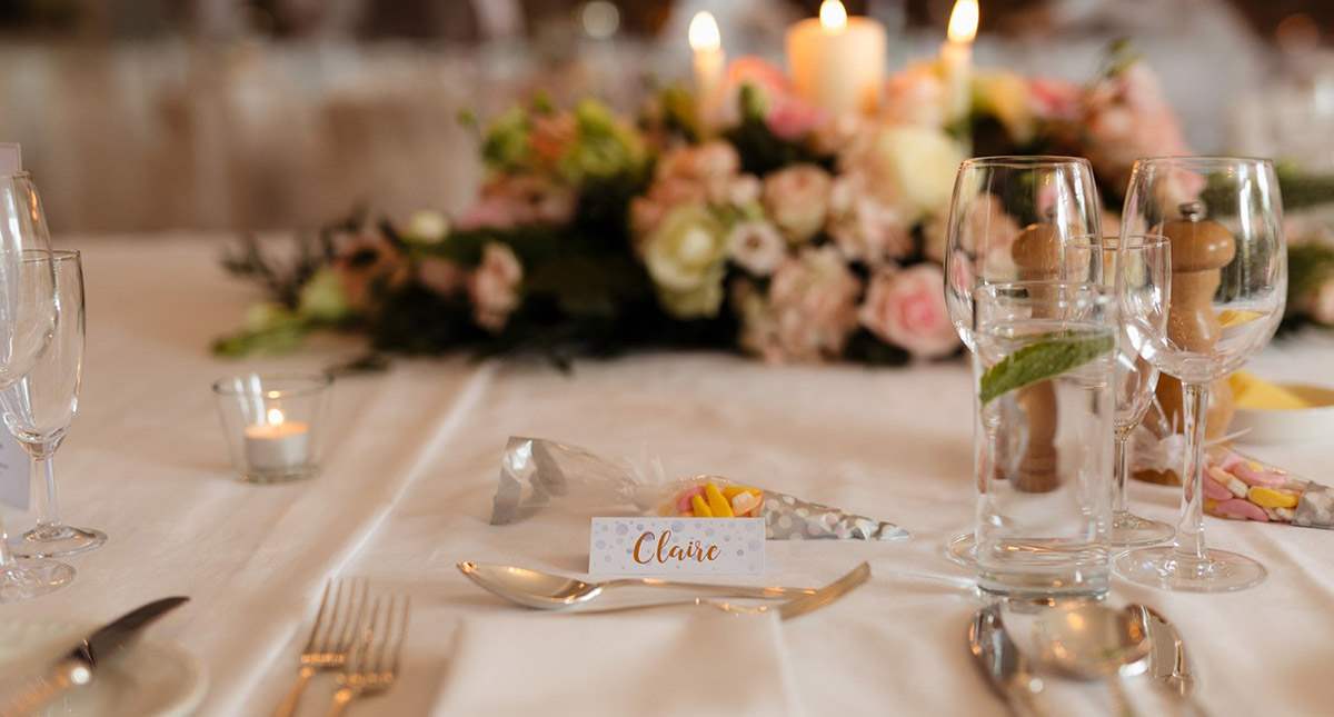 wedding table layout