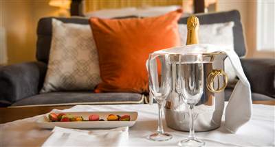 Luxury Room with Champagne in Adare, Co. Limerick