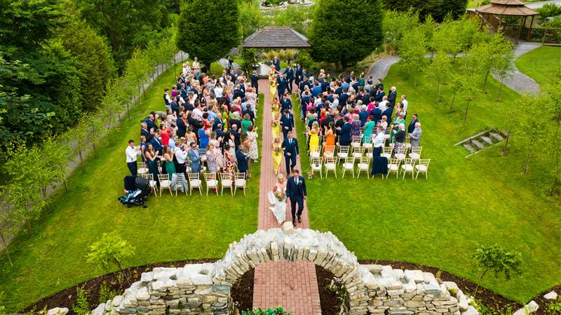 Maeve & Killian's Fun Filled Outdoor Wedding