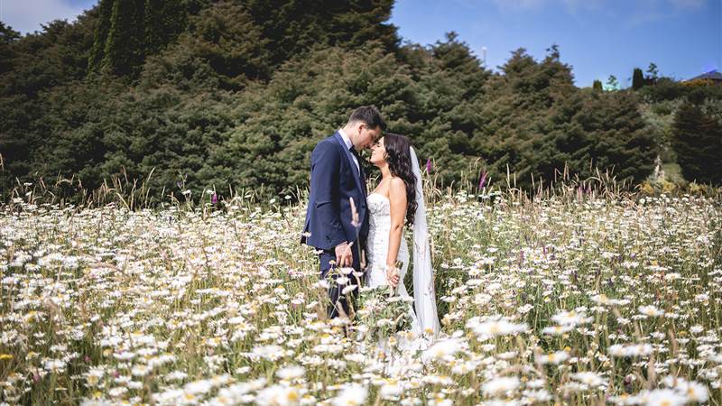Nicola & Dave's love, laughter and sunshine wedding at Fernhill