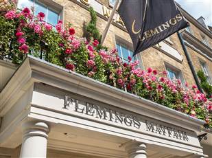 The Flemings entrance - 5 Star London Hotels