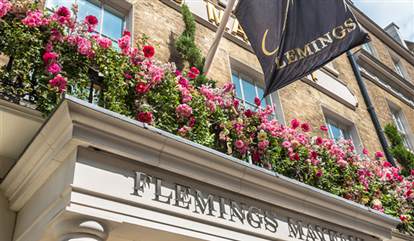 The Flemings entrance detail 1