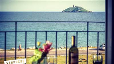 Seaview Room at  Garryvoe 4 Star Hotel in East Cork