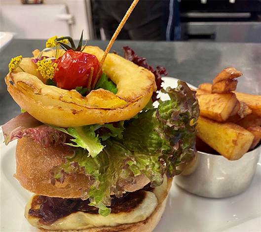 Rolfs Burger, House Cut Fries