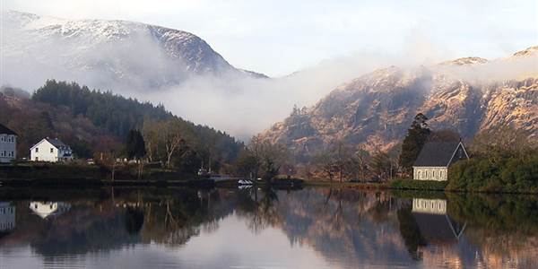 Sssh, we are hibernating in Gougane Barra...zzz