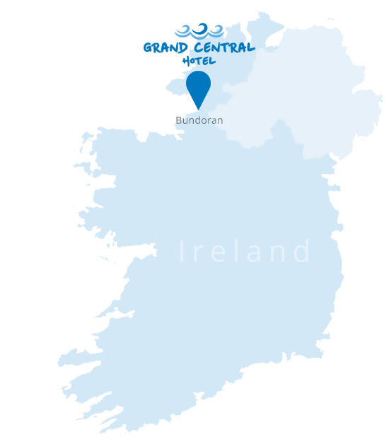 Bundoran Hotel Map