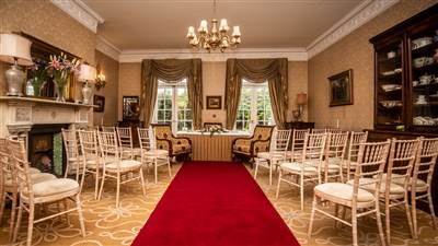 Civil Ceremony in Drawing Room 