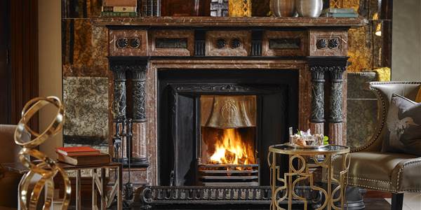 Hayfield Manor Fireplace
