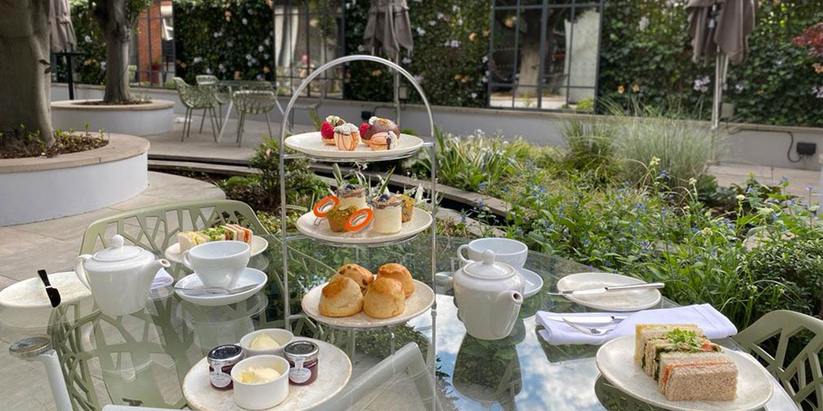 Afternoon tea in Bloomsbury Bedford Hotel London