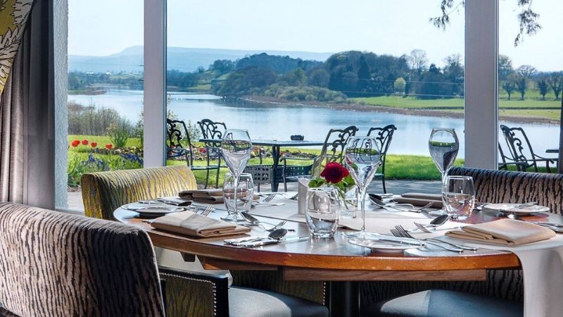 Dining at the Lakeside Hotel Northern Ireland - Kove Restaurant- 
