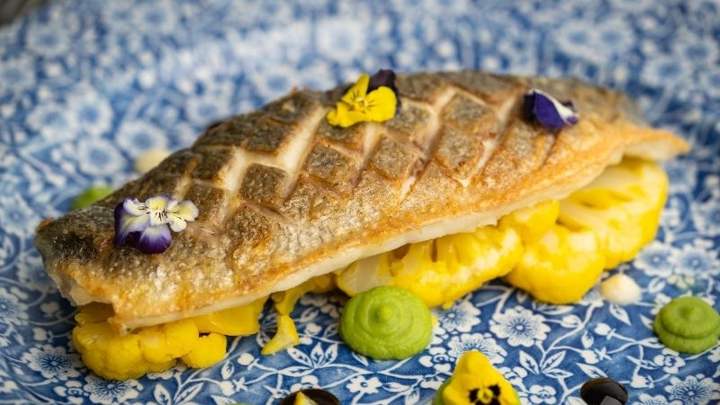 Lakeside Grilled Fish Dishes in Northern Ireland