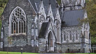 Kylemore Abbey Gothic Church4